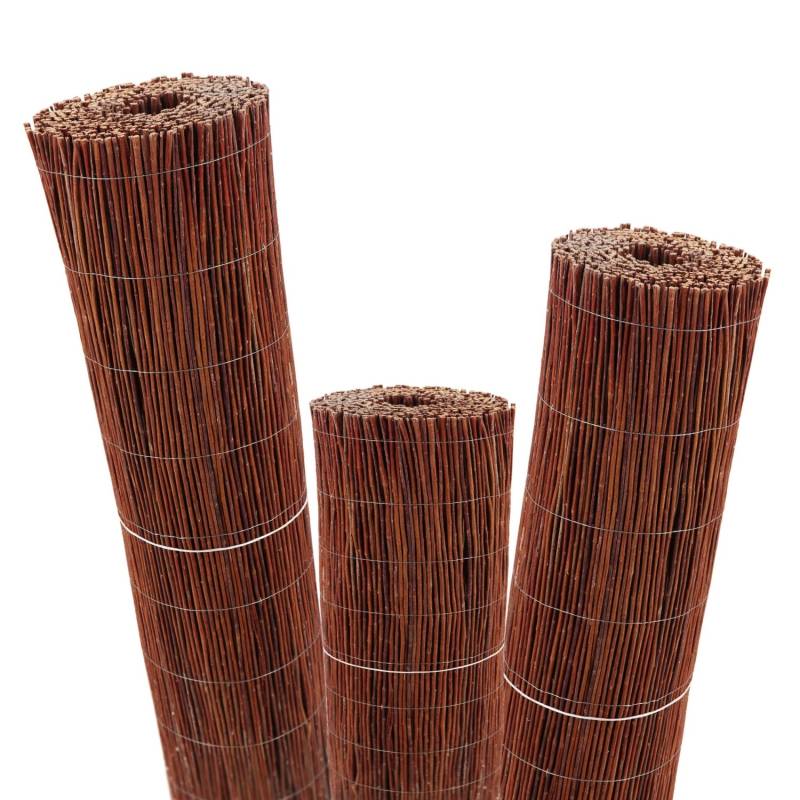 Aquagart Weidenmatte 40m x 90 cm I Sichtschutzmatte Aus Weiden Sichtschutz Für Garten von AQUAGART