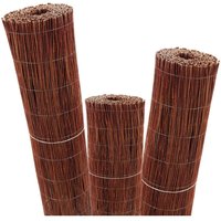 Aquagart Weidenmatte 5m x 120 cm I Sichtschutzmatte aus Weiden Natürlicher Sichtschutz für Garten von AQUAGART