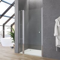 Duschtür in Nische Drehtür Duschabtrennung Pendeltür Duschwand Glas Nischentür mit Duschablagen 5 mm Einscheibensicherheitsglas mit Duschtür in Nische Drehtür Duschabtrennung Pendeltür Duschwand Glas Nischentür mit Duschablagen 5 mm Einscheibensicherheitsglas mit von AQUALAVOS