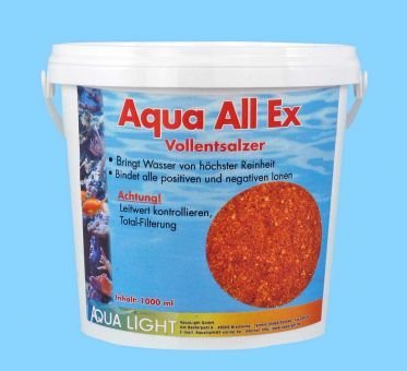 AquaAllEx Vollentsalzerharz 1 Liter von AQUALIGHT