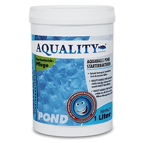 AQUALITY AQUABALLS Pond Starterbakterien 1.000 ml (GRATIS Lieferung innerhalb Deutschlands - Effektive Mikroorganismen und nützliche Starterbakterien jetzt für Ihren Gartenteich) AQUALITY AQUABALLS Pond Starterbakterien 1.000 ml (GRATIS Lieferung innerhalb Deutschlands - Effektive Mikroorganismen und nützliche Starterbakterien jetzt für Ihren Gartenteich) von AQUALITY AQUARISTIK