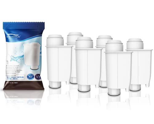 Aqualogis Wasserfilter, kompatibel mit Intenza+ CA6702/ 00 151081 RI9113, für Kaffeemaschinen, 6 Stück von AQUALOGIS ultra pure water