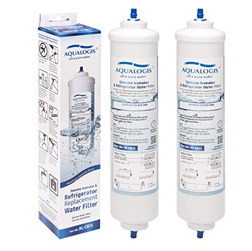 Aqualogis kompatibel Kühlschrank Wasserfilter für Samsung DA29-10105J HAFEX/EXP WSF-100 Aqua-Pure Plus (Nur Externer Filter) (2 Stück) von AQUALOGIS ultra pure water
