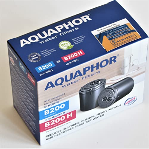 Aquaphor B200 Original Ersatzpatronen für Wasserfilter Wasserhahn "Aquaphor Modern" für normales Süßwasser von AQUAPHOR