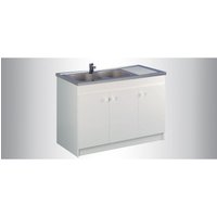 Aquarine - Spülenunterschrank liberty 2 Türen B.100 cm - 200208 von AQUARINE
