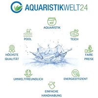 Druckteichfilter Set cpu 50000 mit 80W Eco Pumpe 10m Schlauch Nr.57 von AQUARISTIKWELT24