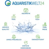 Aquaristikwelt24 - CST-01F Schlauchverbinder Y-Stück für Schlauchgrößen 20/25mm mit 2x Absperrhähnen von AQUARISTIKWELT24