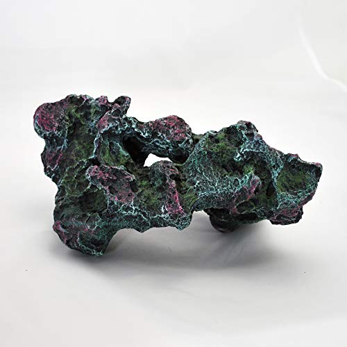 Felsen,Gestein,25 x17 x10 cm, Meerwasser Aquarium Deko, Riff Stein Nachbildung von AQUARIUM-PLÜDERHAUSEN