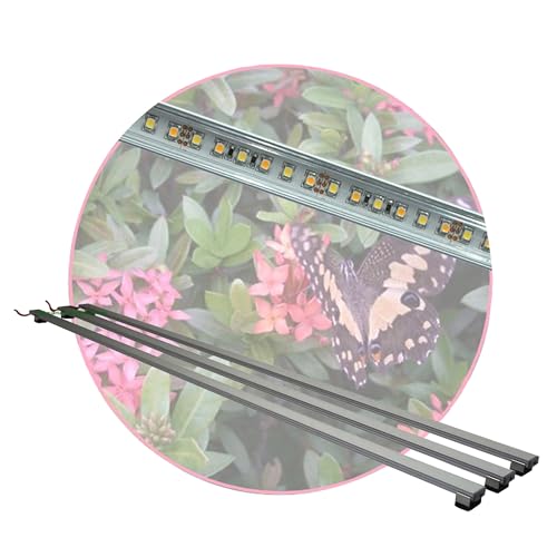 AQUARIUM-PLÜDERHAUSEN Regenwald Terrarium,Set3:3x LED-Beleuchtung 100cm +Zubehör,Tropen Pflanzenlicht von AQUARIUM-PLÜDERHAUSEN