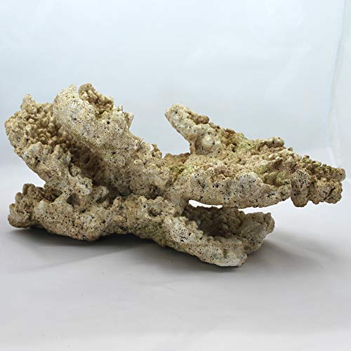 Riffgestein, 41 x 23,5 x 18 cm,Felsen Stein Nachbildung,Meerwasser Aquarium Deko von AQUARIUM-PLÜDERHAUSEN
