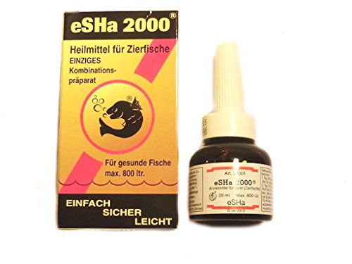 Heilmittel für Zierfische bakterielle Erkrankungen Esha 2000 20ml Heilmittel für Zierfische bakterielle Erkrankungen Esha 2000 20ml von AQUARIUM RIO