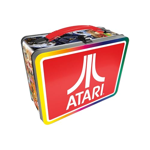 AQUARIUS Atari Fun Box – Stabile Aufbewahrungsbox aus Zinn mit Kunststoffgriff und geprägter Frontabdeckung – Offizielles Lizenzprodukt von Atari und Sammlerstück AQUARIUS Atari Fun Box – Stabile Aufbewahrungsbox aus Zinn mit Kunststoffgriff und geprägter Frontabdeckung – Offizielles Lizenzprodukt von Atari und Sammlerstück von AQUARIUS