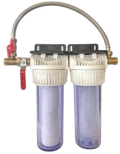 AQUAWATER - 104175 - Doppelfilterstation mit Filtrations- und Antikalkkartuschen - Kartuschendauer: 6 Monate - Made in France AQUAWATER - 104175 - Doppelfilterstation mit Filtrations- und Antikalkkartuschen - Kartuschendauer: 6 Monate - Made in France von AQUAWATER