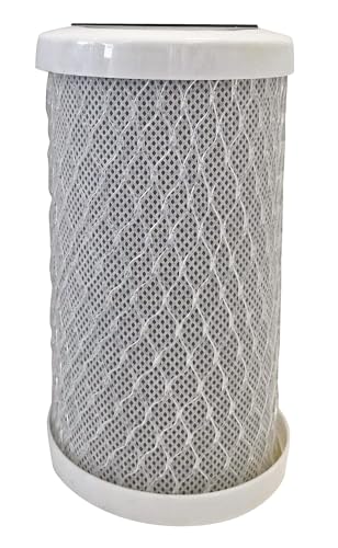 AQUAWATER 106649 5-inch Dual Action Taste/Odour and Anti-impurities Cartridge for Filtering Drink Water Under The tap AQUAWATER-106649-5 Compatible Holders Height 5-0.4 kg-Activated Carbon AQUAWATER 106649 5-inch Dual Action Taste/Odour and Anti-impurities Cartridge for Filtering Drink Water Under The tap AQUAWATER-106649-5 Compatible Holders Height 5-0.4 kg-Activated Carbon von AQUAWATER