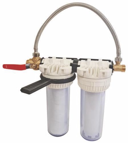 AQUAWATER - Doppelte Filterstation Mit Filter- Und Entkalkungspatronen - Patronendauer 6 Monate - Französisch Herstellung AQUAWATER - Doppelte Filterstation Mit Filter- Und Entkalkungspatronen - Patronendauer 6 Monate - Französisch Herstellung von AQUAWATER