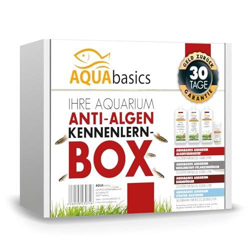 AQUAbasics Aquarium Anti-Algen 'Kennenlern-Box' von AQUAbasics