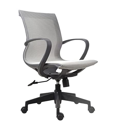 Chefsessel Bürostuhl Schreibtischstuhl Schreibtischstuhl Arbeitsstuhl Ergonomischer Bürostuhl Höhenverstellbarer Drehstuhl Sitzender Bequemer Computerstuhl Computerstuhl Bürostühle Arbeitsstuhl ( Blue von AQUETI