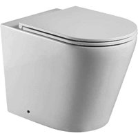 Modernes Hänge-WC Keramik TURIN Unterputz-Spülkasten von AQUORE