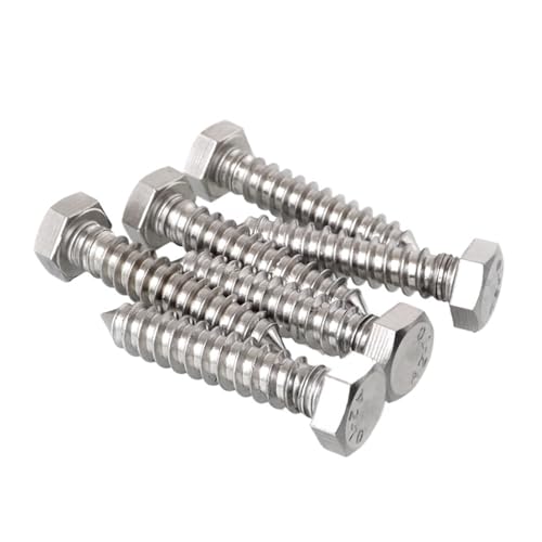 AQXYQAZZ 1 stücke M12 Edelstahl Sechskantschrauben selbstschneidende Schraube Qualität Haushaltsschraube Bolzen 70mm-100mm Länge(Size:M12x90mm) von AQXYQAZZ