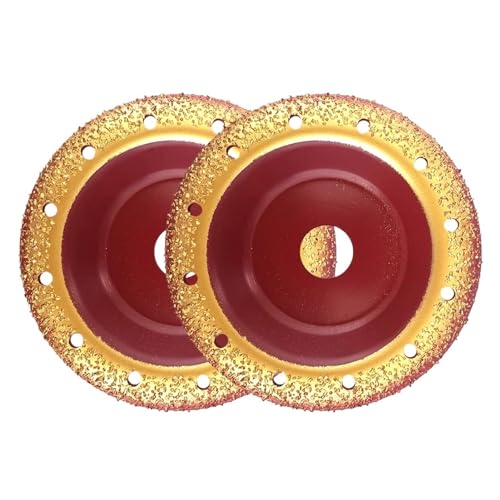 AQXYQAZZ 125 mm Diamant-Schleifscheibe, geeignet for 5 Zoll Diamant-Schleifscheibe for Schleifmaschinen, Metallpoliersteine, Reifen und Gummiwerkzeuge von AQXYQAZZ