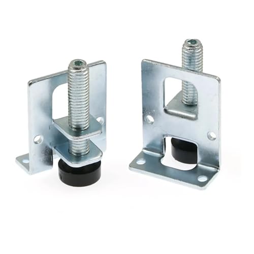 AQXYQAZZ 4 Stücke 60/100/150mm Tischbeine Metall Nivellierfüße Schraube Möbel Verstellbare Schrank Eckhalterung Bodenschutz Hardware(Color:4pcs 150mm) von AQXYQAZZ