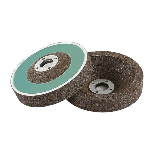 AQXYQAZZ M16/100 Winkelschleifer Harz-Schleifscheibe Schüssel Steinfliesen Trimmen Anfasen Schleifen Polieren for Schleifen abgenutzter Axtklingenwerkzeuge(2PCS L Type) von AQXYQAZZ