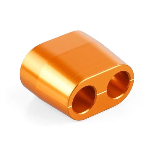 AQXYWQLL Motorrad-Gaszugschutz, kompatibel mit EXC-F SX-F 250 350 EXC 450 500 Six Days SMR SX-F 450 Factory 350 Freeride EXC 250F 350F(Orange) von AQXYWQLL