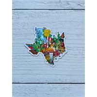 Texas Magnet | State Home Deko von AQuartzyLife