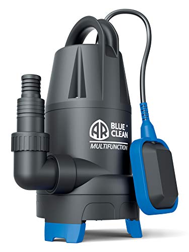 AR Blue Clean Tauchpumpe ARUP 750PT für Klar- und Schmutzwasser (750 W, max. Förderleistung 13.500 l/h, max. Förderhöhe 8 m) von AR Blue Clean