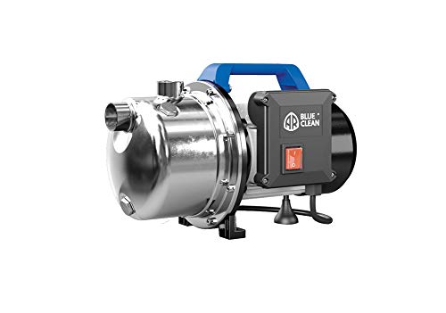 AR Blue Clean Selbstansaugende Pumpe ARGP 1100X für Klarwasser (1100 W, max. Förderleistung 4600 l/h, max. Förderhöhe 45 m) von AR Blue Clean