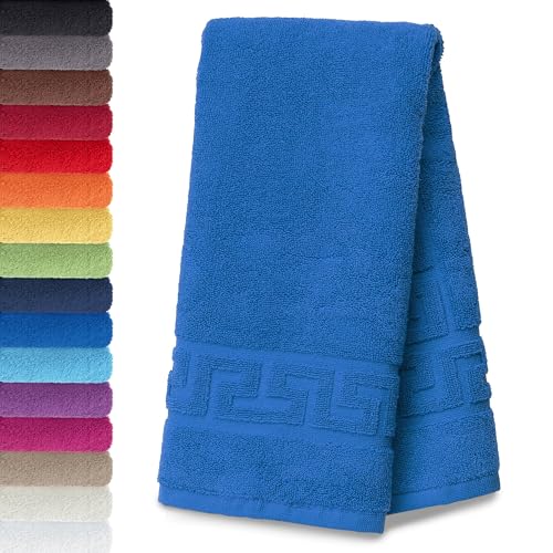 AR Line 2er Set Duschvorleger – Badematten 50 x 70 cm, 100% Baumwolle, 700 g/m², Weich & Saugstark, Farbe: Royal von AR Line