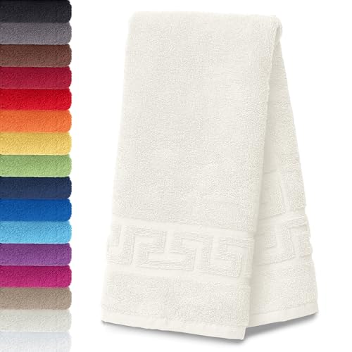 AR Line 2er Set Duschvorleger – Badematten 50 x 70 cm, 100% Baumwolle, 700 g/m², Weich & Saugstark, Farbe: Natur von AR Line