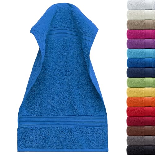 AR Line Frottier Handtuch-Serie - in 8 Größen und 16 Farben für Sie verfügbar, Gästetuch (30x50cm) in Royal von AR Line