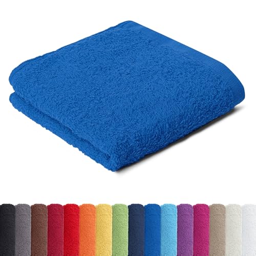 AR Line Frottier Handtuch-Serie - in 8 Größen und 16 Farben für Sie verfügbar, Seiftuch (30 x 30cm) in Royal von AR Line