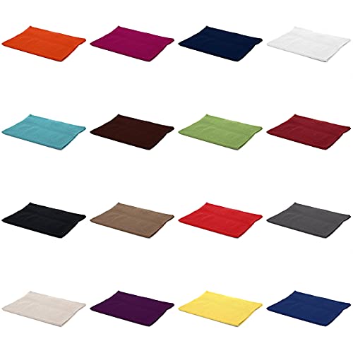 AR Line Frottier Handtuch-Serie - in 8 Größen und 16 Farben für Sie verfügbar, Gästetuch (30x50cm) in Schwarz von AR Line