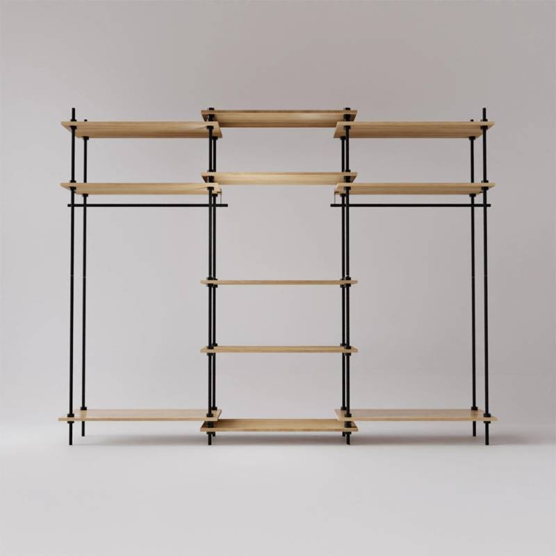 Ar Shelving Deco Set Garderobe XL 185 x 235 x 35 cm von AR Shelving