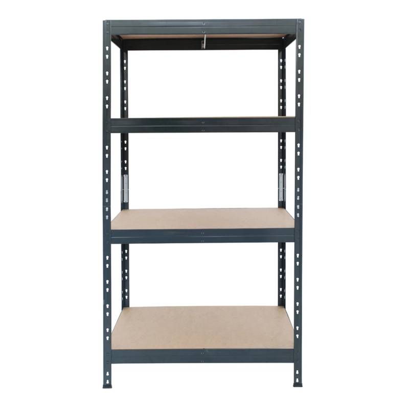Ar Shelving Rivet Schwerlastregal 180 x 90 x 45 cm 4 Böden Anthrazit FSC® von AR Shelving