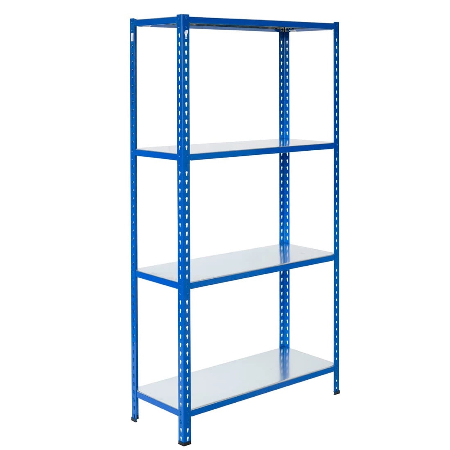 Ar Shelving Steckregal Blau & Verzinkt 200 x 100 x 50 cm 4 Böden 180 kg Ar Shelving Steckregal Blau & Verzinkt 200 x 100 x 50 cm 4 Böden 180 kg von AR Shelving