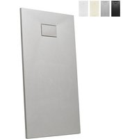 Unterputz rechteckige Harz Duschwanne 160x70 modernes Design Stone - Grau von ARATI BATH & SHOWER