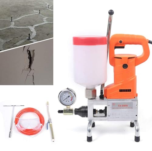 Hochdruck Fußbodenfugenmaschine, Hochdruck Injektionsmaschine, 10000 Psi Vergussmaschine, 720W Bodenfugenmaschine,Dachverfugung Injektionspumpe Maschine für Betonrisse Leckage Reparatur in Wasser Pool Hochdruck Fußbodenfugenmaschine, Hochdruck Injektionsmaschine, 10000 Psi Vergussmaschine, 720W Bodenfugenmaschine,Dachverfugung Injektionspumpe Maschine für Betonrisse Leckage Reparatur in Wasser Pool von ARBGO