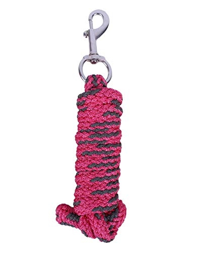 ARBO-INOX® - Anbindestrick - 2m - mit Karabiner - 12 Farben (Fuchsia) von ARBO-INOX