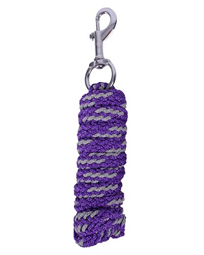 ARBO-INOX® - Anbindestrick - 2m - mit Karabiner - 12 Farben (Lila) von ARBO-INOX