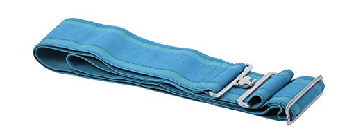 ARBO-INOX® Deckengurt elastisch T-Verschluss farbig (Hellblau) von ARBO-INOX
