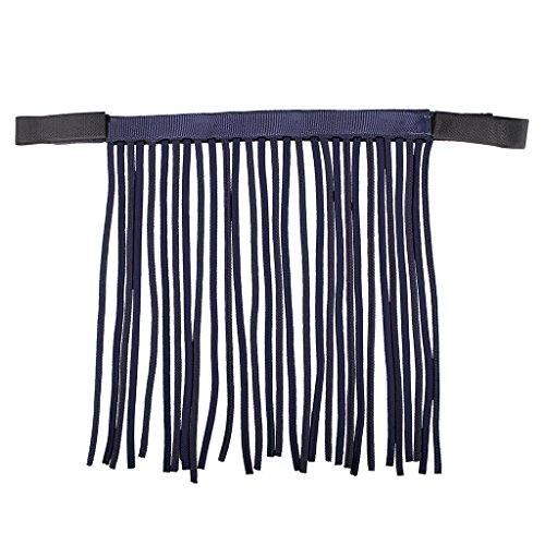 ARBO-INOX - Fliegenfransen - einfach - farbig - mit oder ohne Ohren (Full Warmblut, Blau) von ARBO-INOX