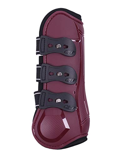 ARBO-INOX - Gamaschen - Airflow-Neoprenfutter - Schnellverschluß - anatomisch geformt (Pony, Bordeaux) von ARBO-INOX