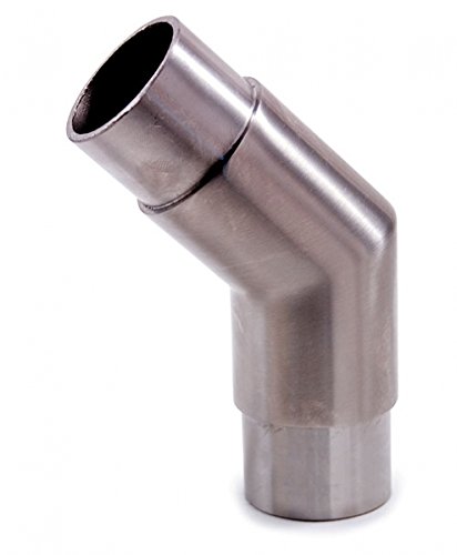 Bogen Edelstahl Eckbogen Geländer 135° Flansch Handlauf 48,3 mm Rohr ARBO-INOX von ARBO-INOX