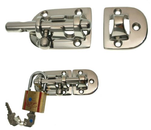 Grendelriegel Schubschloss V4A Edelstahl von ARBO-INOX