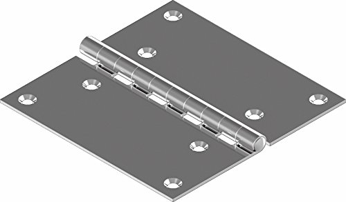 Scharnier Edelstahl A2 gestanzt 100 x 100 ARBO-INOX von ARBO-INOX