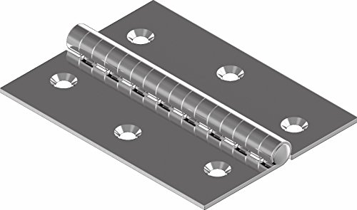 Scharnier Edelstahl A2 gestanzt 60 x 40 ARBO-INOX von ARBO-INOX