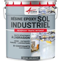 Arcane Industries - Zwei-Komponenten-Industrie-Epoxid-Beschichtung - revepoxy trafic intensif - Basaltgrau ral 7012 - kit 5kg bis zu 10m² für 2 Arcane Industries - Zwei-Komponenten-Industrie-Epoxid-Beschichtung - revepoxy trafic intensif - Basaltgrau ral 7012 - kit 5kg bis zu 10m² für 2 von ARCANE INDUSTRIES